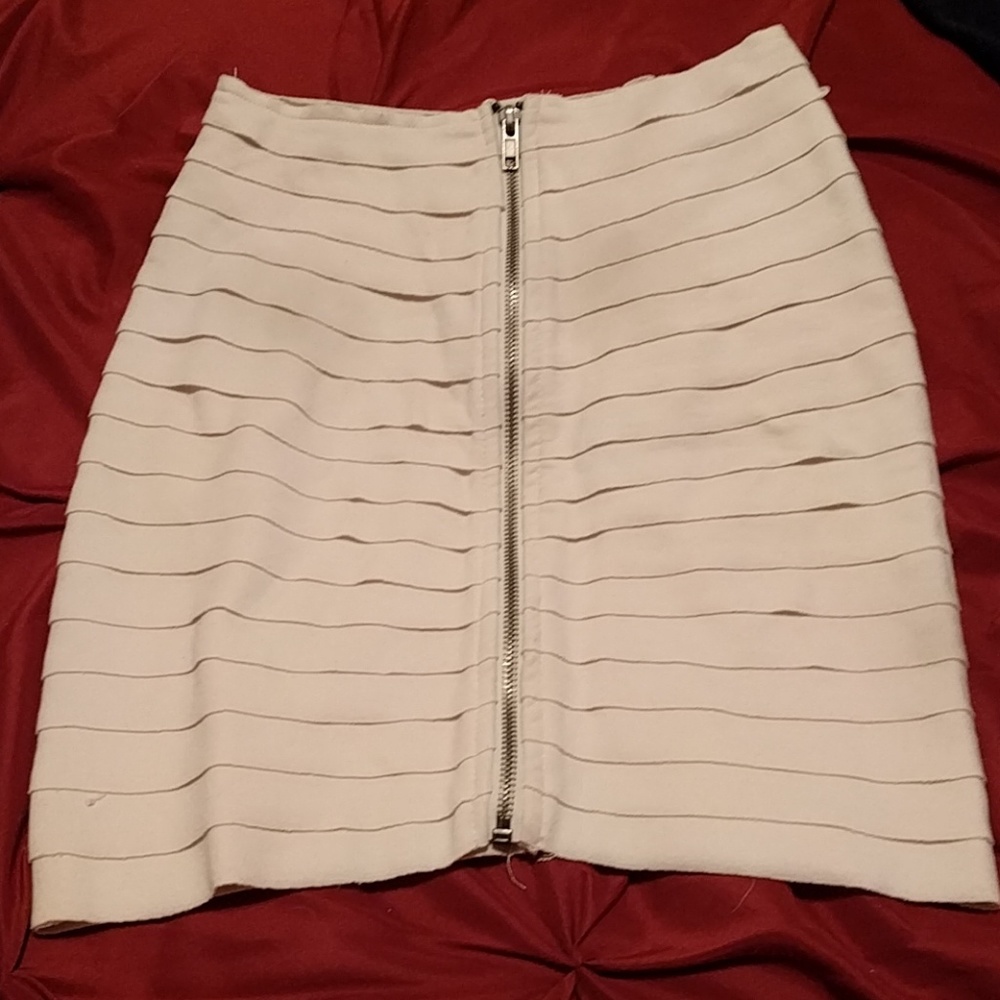White Bandage Mini Skirt